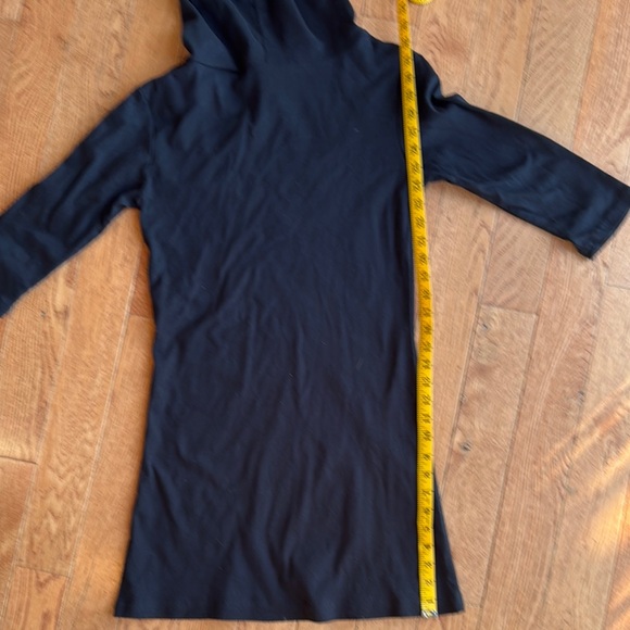 Too Fast Black Hooded Dress with Bird and Anchor - Picture 6 of 6